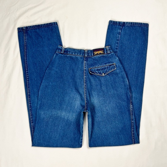 Vintage 80’s Brittania High Waisted Jeans - Picture 2 of 7